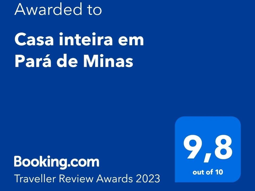 Casa Inteira Em Para De Minas Villa Exteriör bild